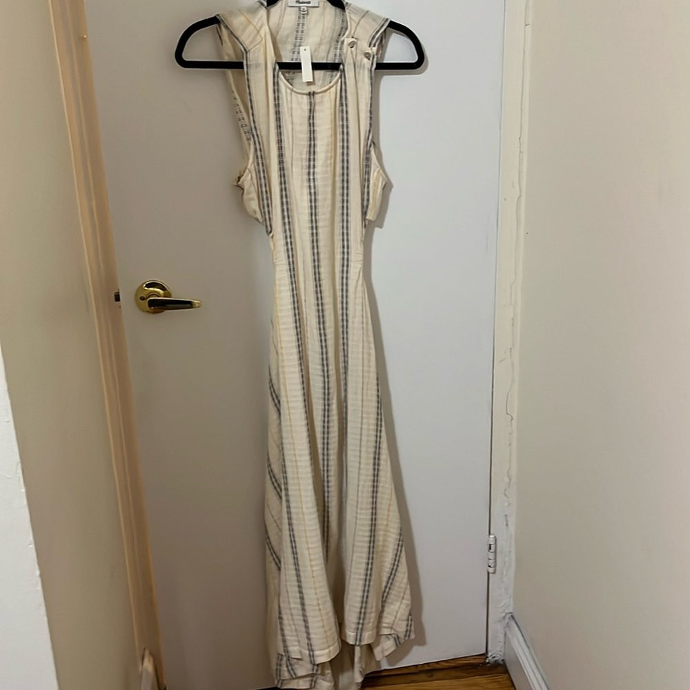 Madewell cutout midi dress XL